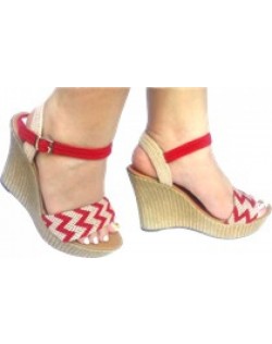 LINNUO Sandalias Plataforma Zapatos con Malla Mujer Peep Toe Sneaker Cu/ña Casual Zapatillas de Deporte Mocasines Wedge